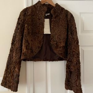 Trilogy Collection - Fur Cropped Jacket